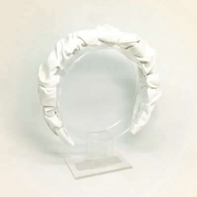 Scrunchie diadeem  - off white