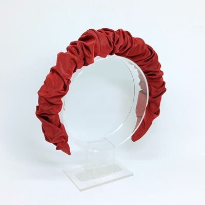 Scrunchie diadeem - rood