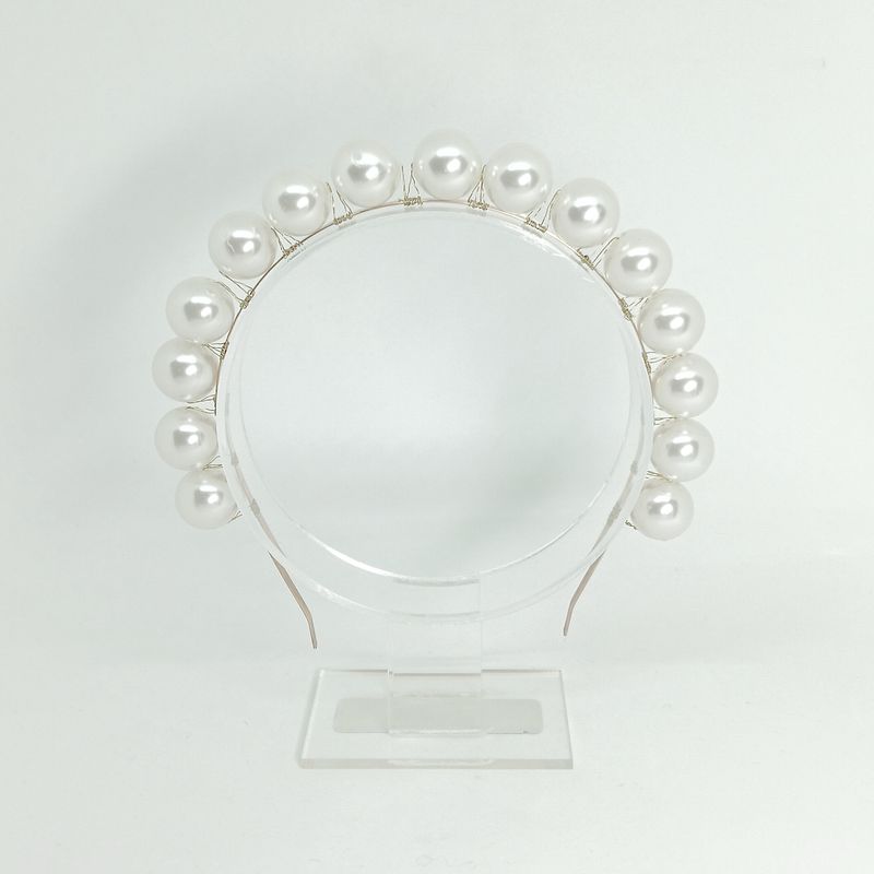 Diadeem met grote parels 1