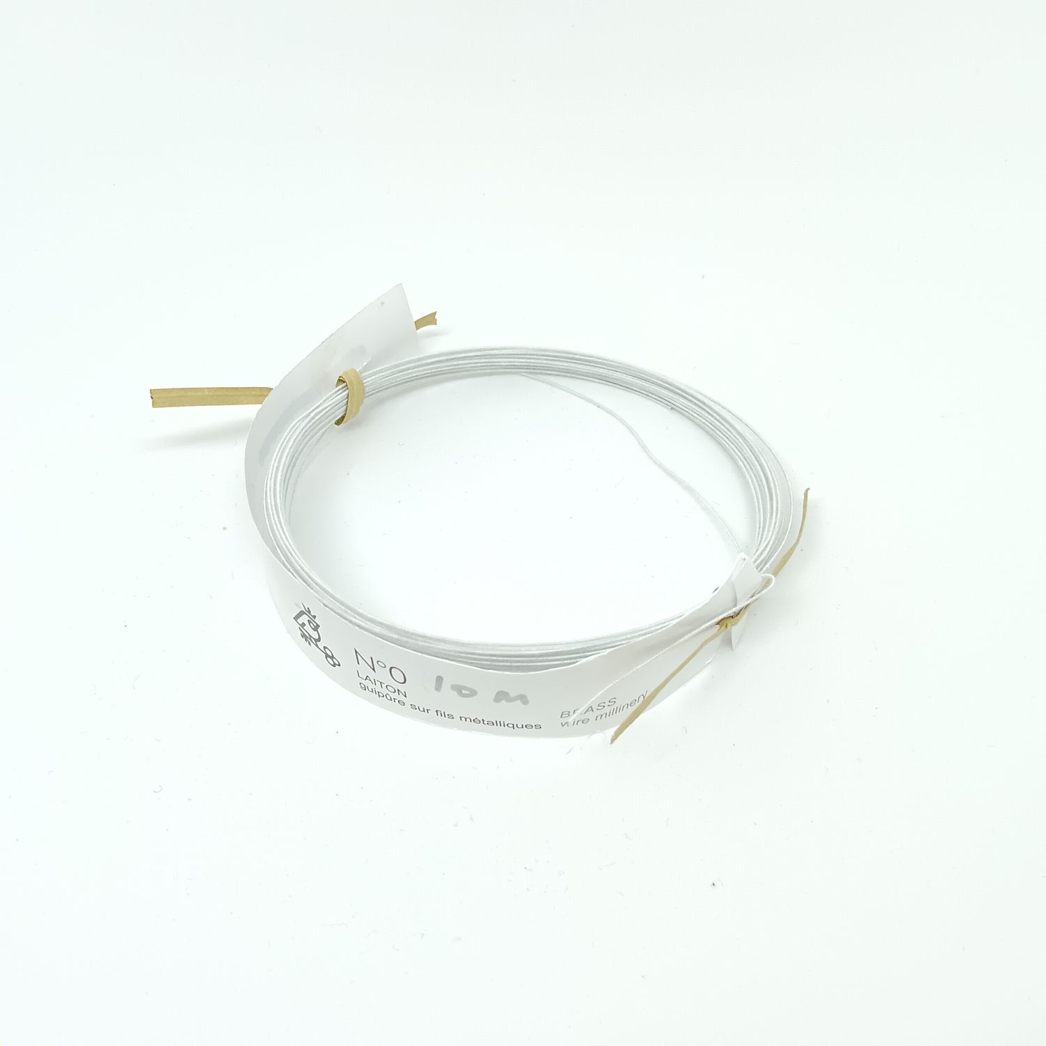 10m - Laiton - Millinery wire - nr 0 - W