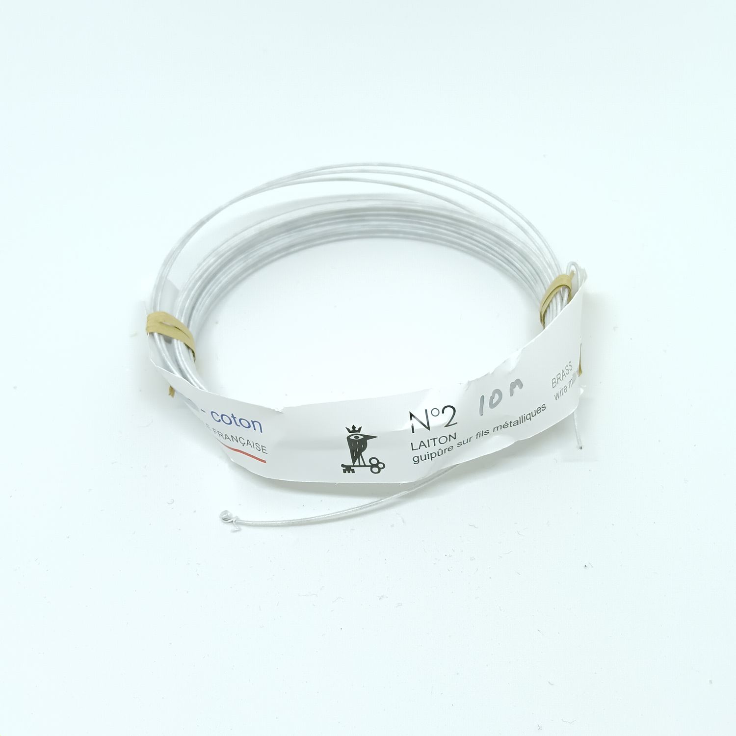 Laiton - Millinery wire nr 2 - 10m - W