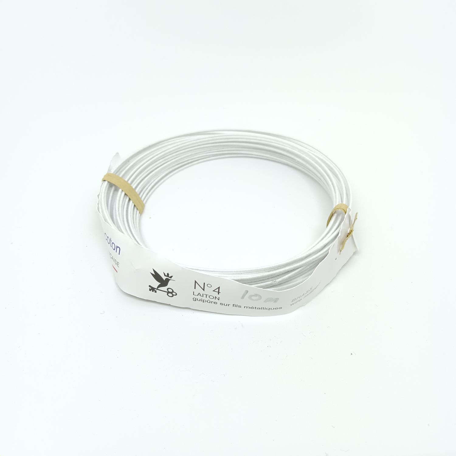 Laiton - Millinery wire nr 4 - 10m - W