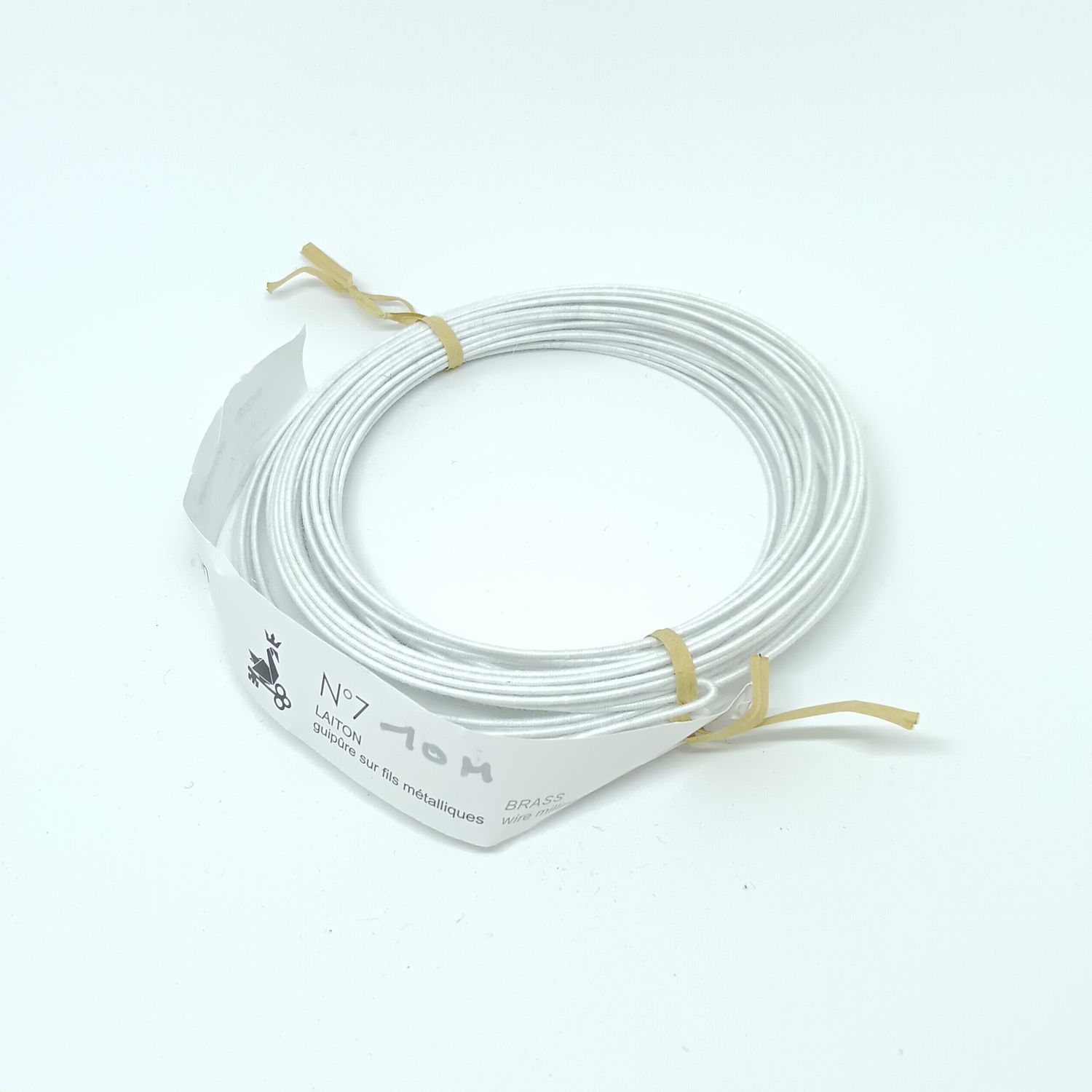 Laiton - Millinery wire nr 7 - 10m - W