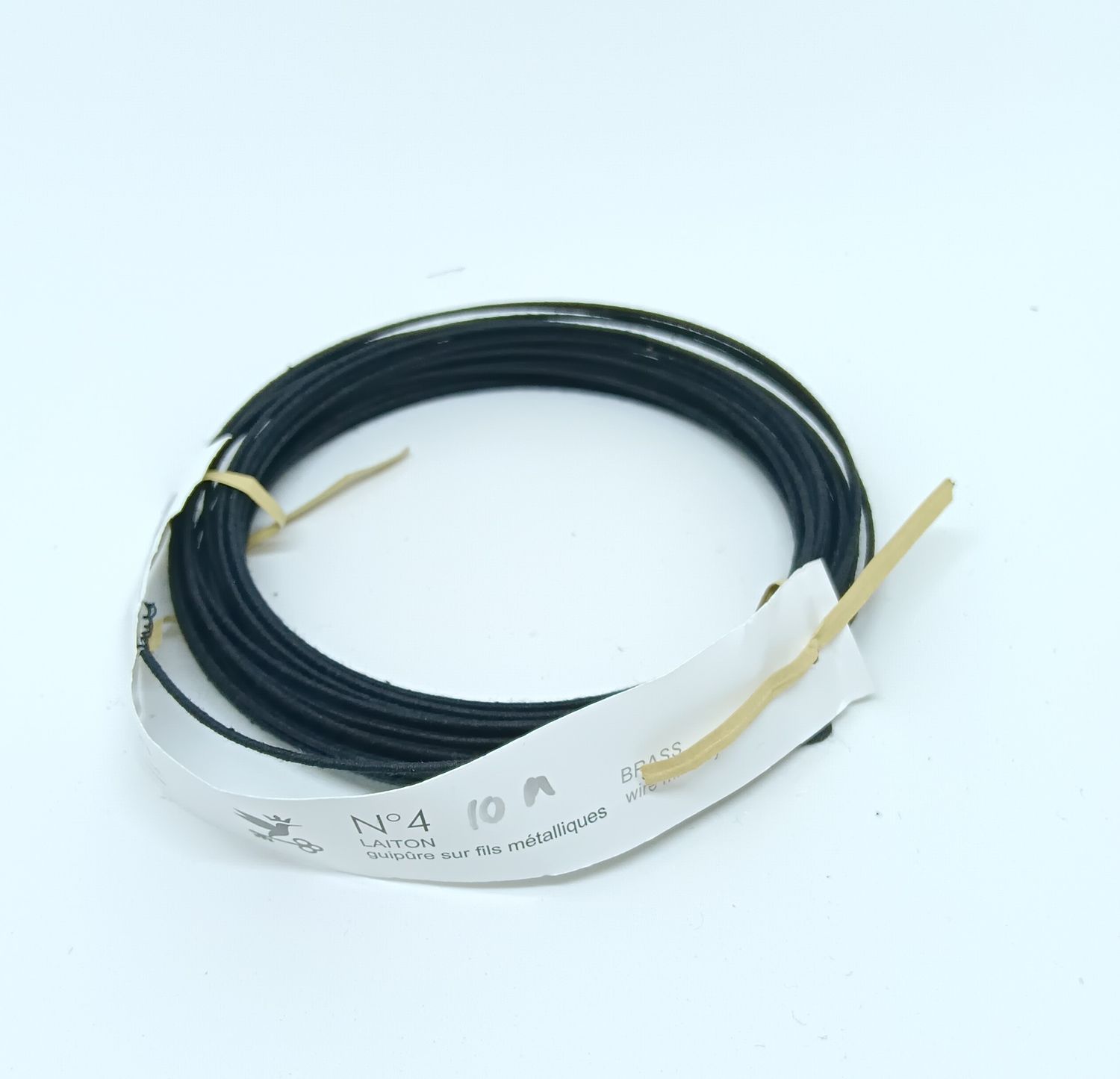 Laiton - Millinery wire nr 4 - 10m - B