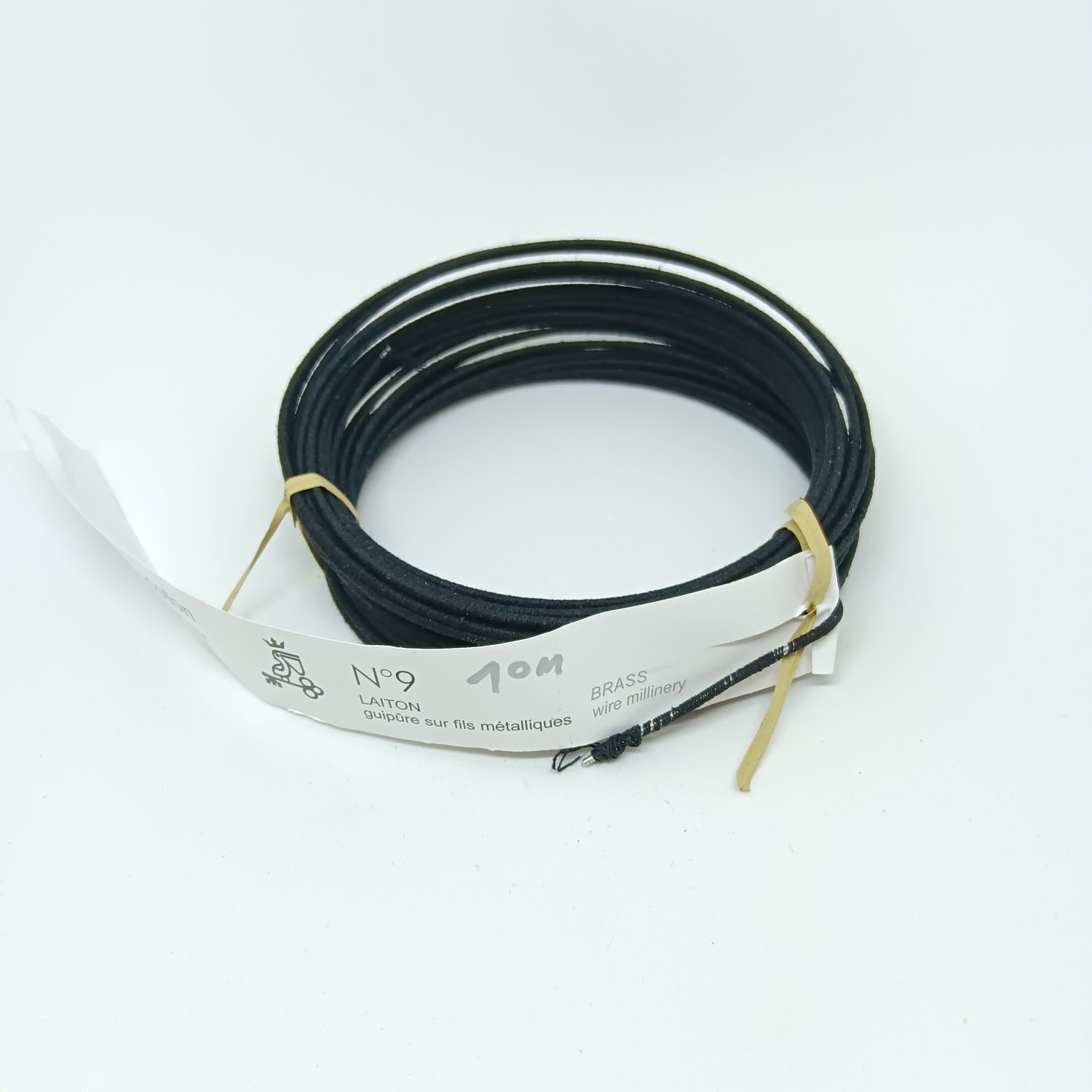Laiton - Millinery wire nr 9 - 10m - B