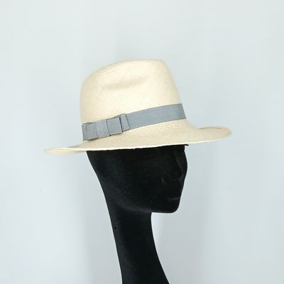 Panama Fedora hoed - dames - ivoorkleurig