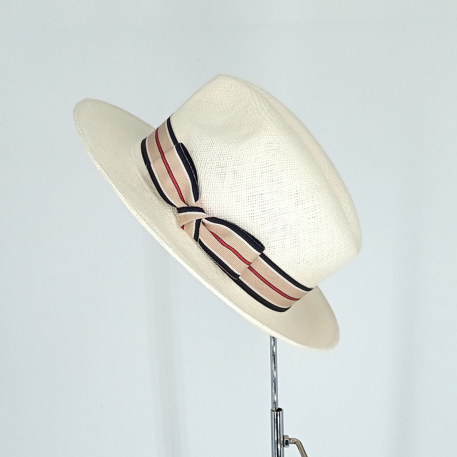 Panama hoed - Homburg - ivoorkleurig