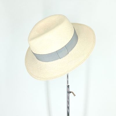 Panama hoed - Fedora - ivoorkleurig
