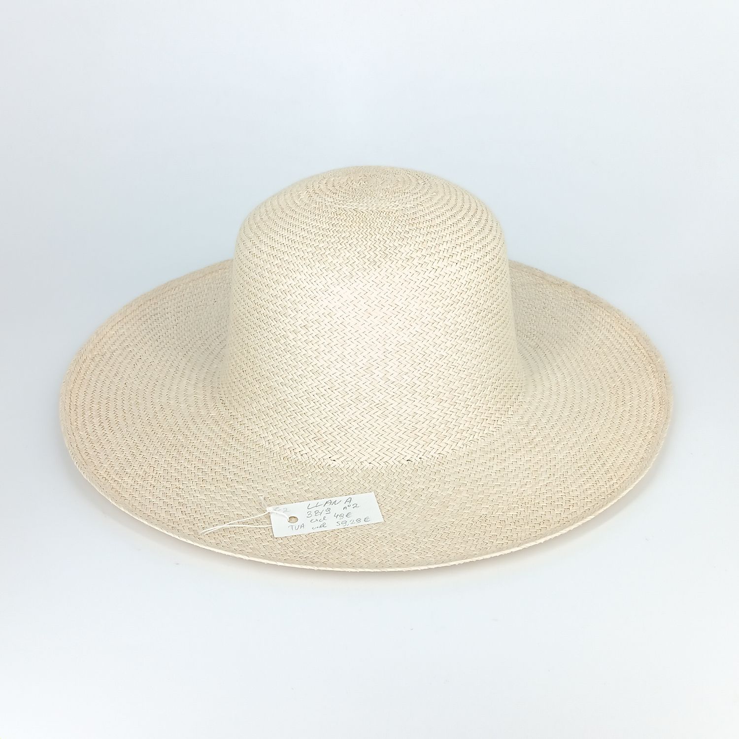 Panama Capeline - Llano 1 - beige - diam: 38cm