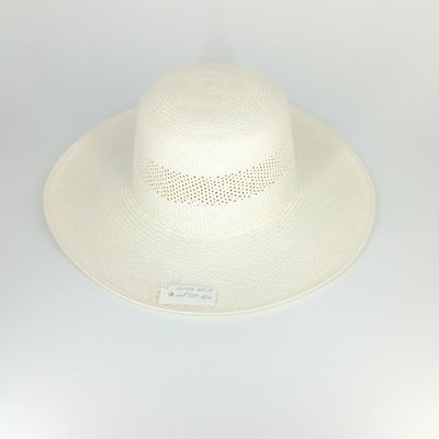 Panama Capeline - Brisa 2/3 lace - broken white - diam: 39cm