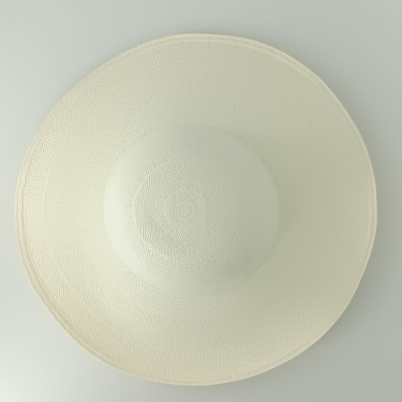 Panama Capeline - Brisa 2/3 - broken white - diam: 43cm