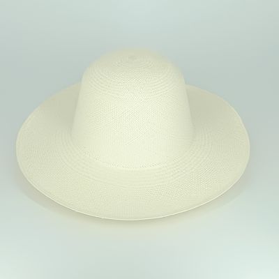 Panama Capeline - Brisa 2/3 - broken white - diam: 39cm
