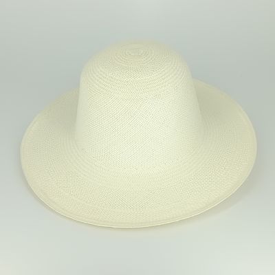 Panama Capeline - Brisa 2/3 - broken white - diam: 38cm