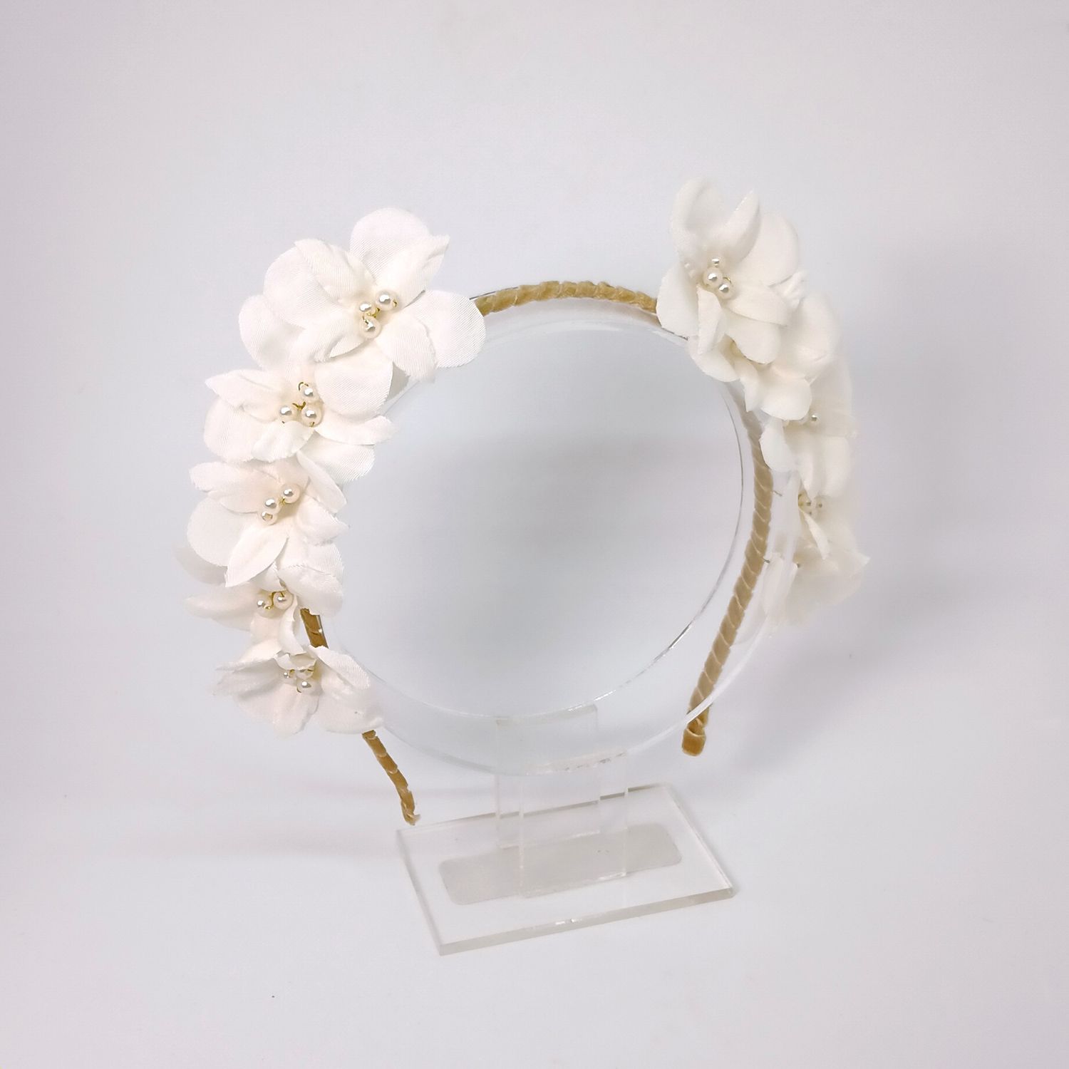 Diadeem - met kleine bloemetjes