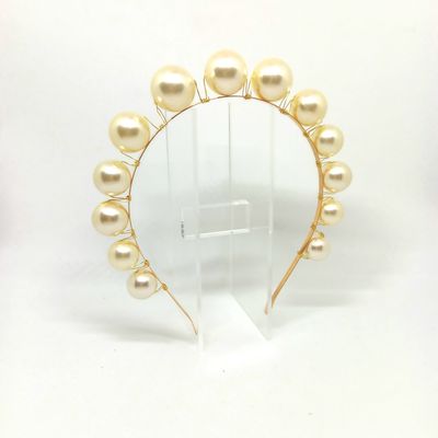 Diadeem met grote parels 4