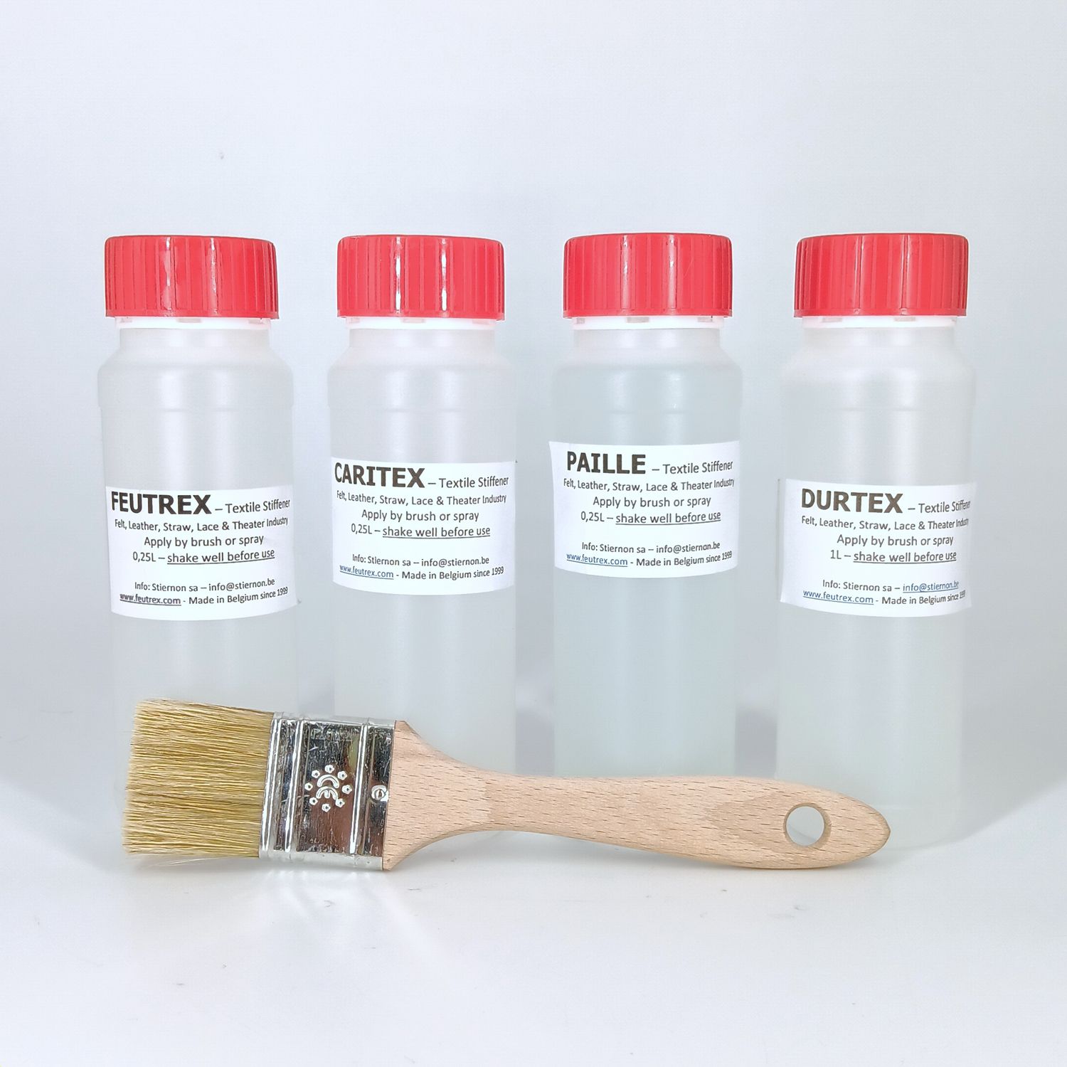 Introductory package Feutrex Caritex Paille Durtex 250 ml each