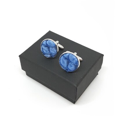 Manchetknopen - Oceanic - konings blauw