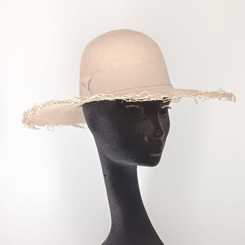 Panama hoed - Taupe - mt 56