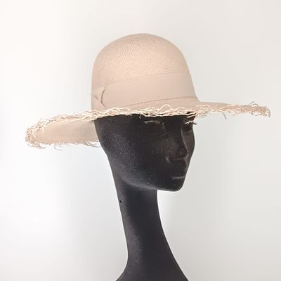 Panama hoed - Taupe - mt 56