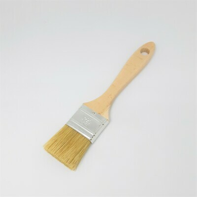 CdiC Supplies - Platte borstel met natuurlijke haren 4 cm