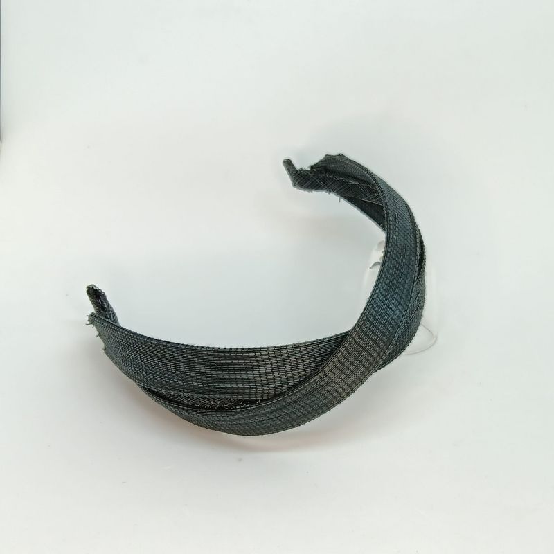 Zwarte diadeem met Buntal