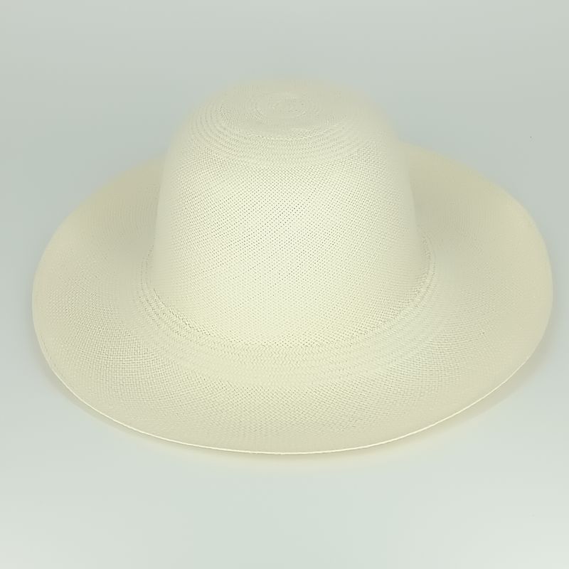 Panama Capeline - Brisa 4/5 - broken white - diam: 38cm Panama Capeline -Brisa nr 4/5- ecru - diam: 38cm
