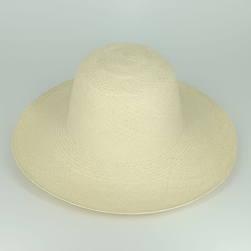 Panama Capeline - Brisa 2/3 - beige - diam: 38cm Panama Capeline -Brisa nr 2/3- ecru - diam: 38cm