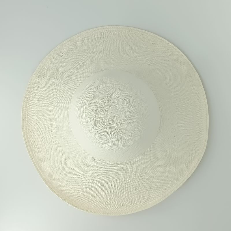 Panama Capeline -Brisa nr 2/3- ecru - diam: 42cm