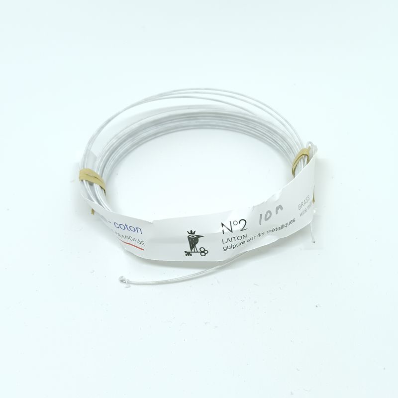 Laiton - Millinery wire nr 2 - 10m - W