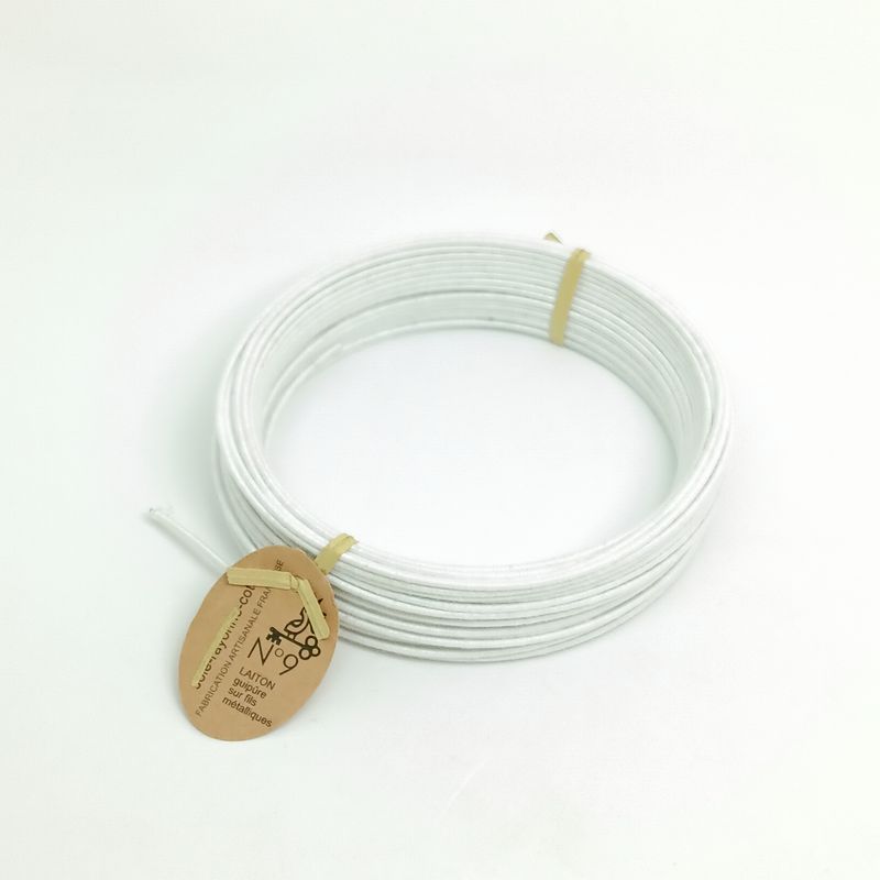 Laiton - Millinery wire nr 9 - 21m - W Laiton - Millinery wire nr 9 - 21m - W
