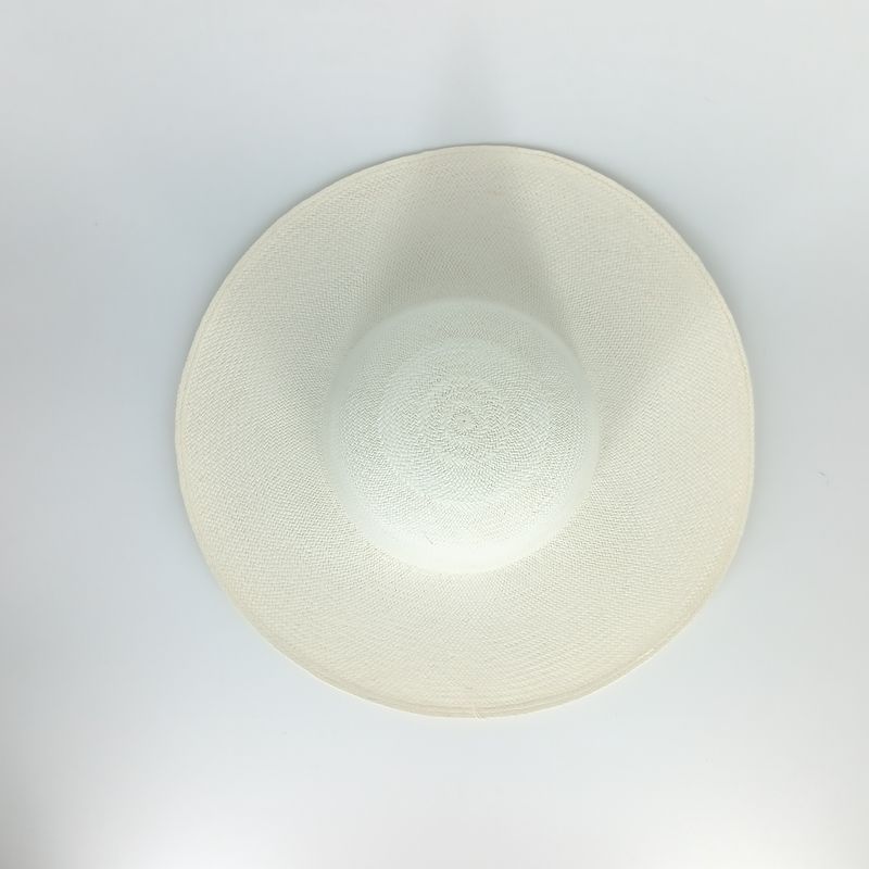 Panama Capeline - Llano Fine - broken white - diam: 41cm