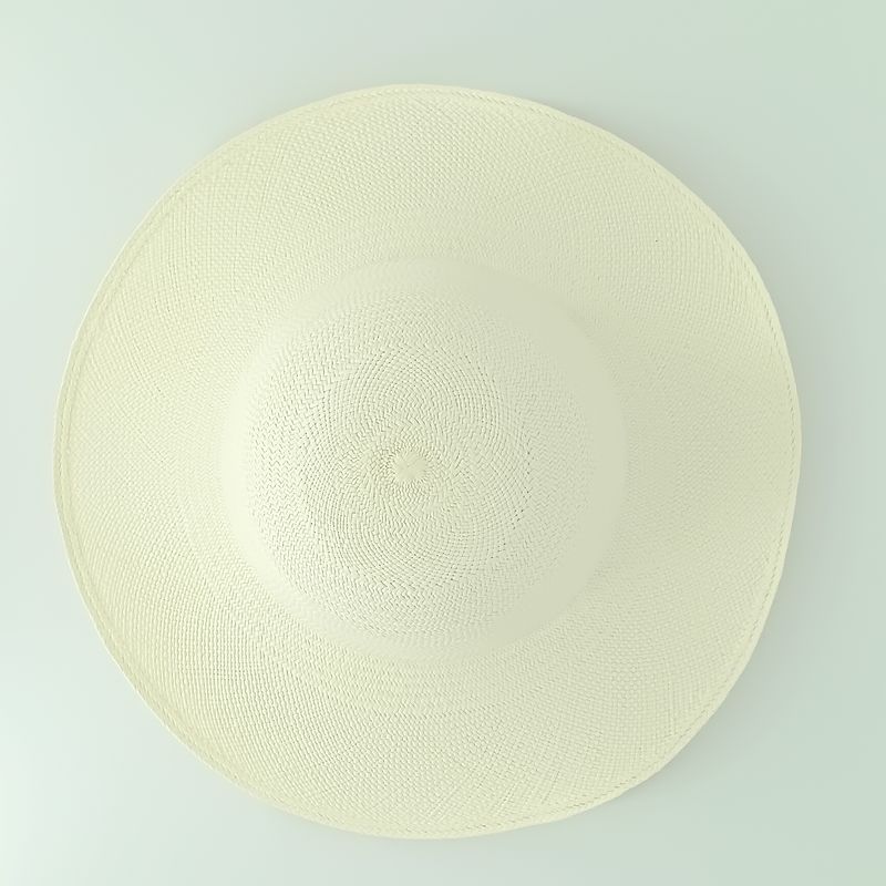 Panama Capeline - Brisa 2/3 - broken white - diam: 38cm