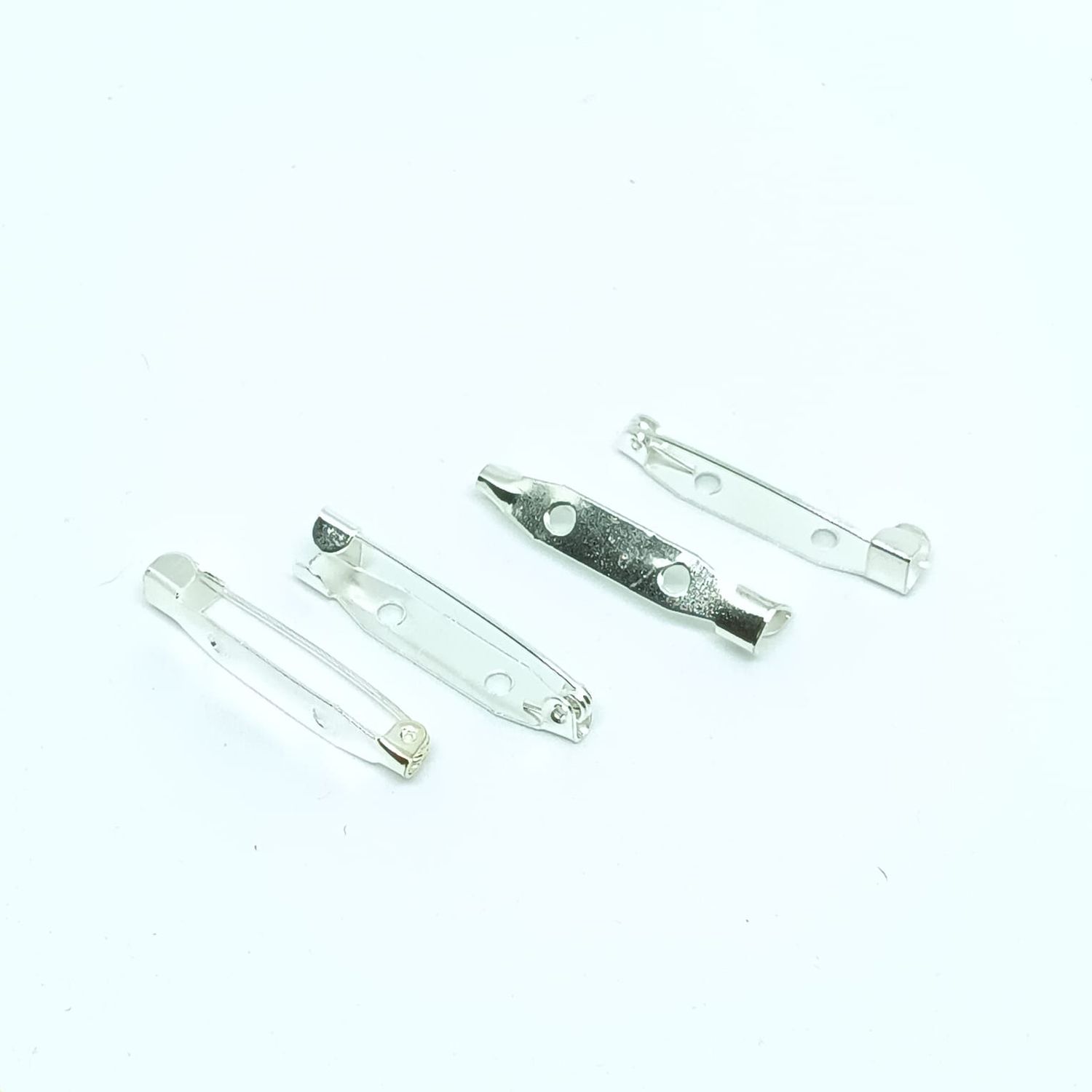Broche speld (verzilverd) 3cm