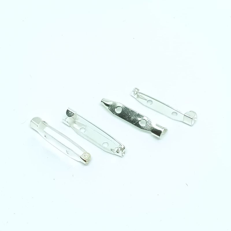Broche speld (verzilverd) 3cm