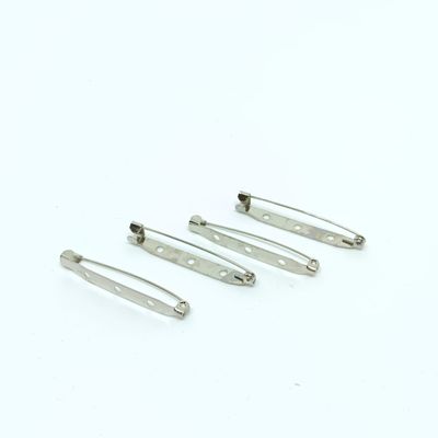 Broche speld (rhodium) 4,5cm