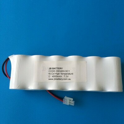 6 x D4000mAh 7.2V Ni-Cd HT S/S Plug C1 6 x D4000mAh 7.2V Ni-Cd HT S/S Plug C1