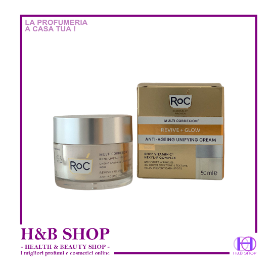 Roc Multi Correxion Revive + Glow Crema Viso Uniformante 50ml