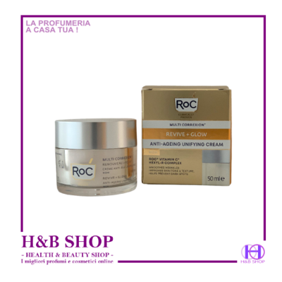 Roc Multi Correxion Revive + Glow Crema Viso Uniformante 50ml