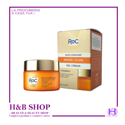 Roc Multi Correxion Revive + Glow Gel Crema Illuminante 50 ml