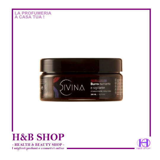 Divina Natural &amp; Amazing Burro Nutriente e Sigillante 300 ml.