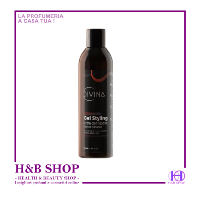 Divina Natural &amp; Amazing Gel Styling Effetto Naturale 250 ml.