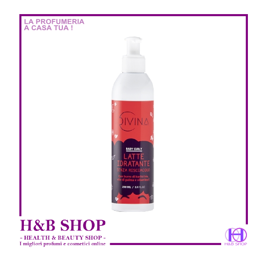 Divina Baby Curly Latte Idratante Senza Risciacquo 250 ml.