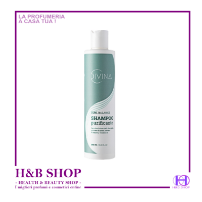 Divina Curl Balance Shampoo Purificante Detox 250 ml.