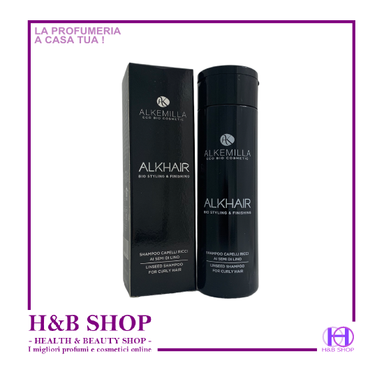 Alkemilla Alkhair Shampoo Capelli Ricci Semi di Lino 250 ml.