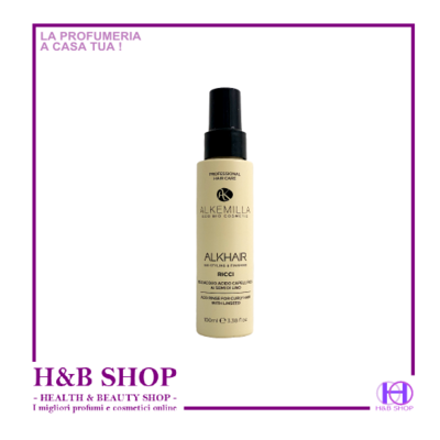 Alkemilla Alkhair Risciacquo Acido Capelli Ricci Semi Lino 100 ml.