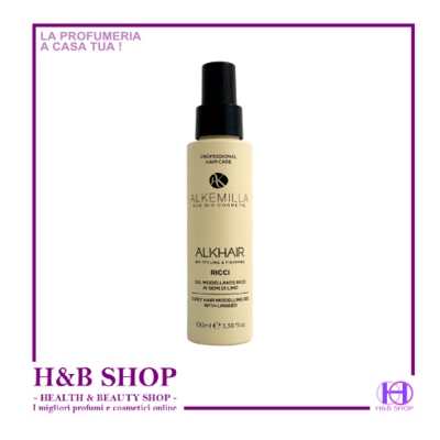 Alkemilla Alkhair Gel Modellante Capelli Ricci Semi di Lino 100 ml