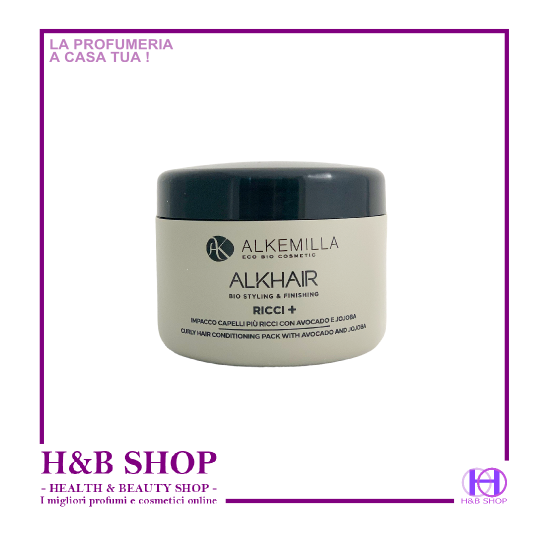 Alkemilla Alkhair Ricci+ Impacco Capelli Ricci Avocado Jojoba 250 ml
