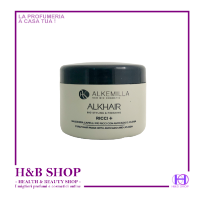 Alkemilla Alkhair Ricci+ Maschera Capelli Ricci Avocado Jojoba 250ml