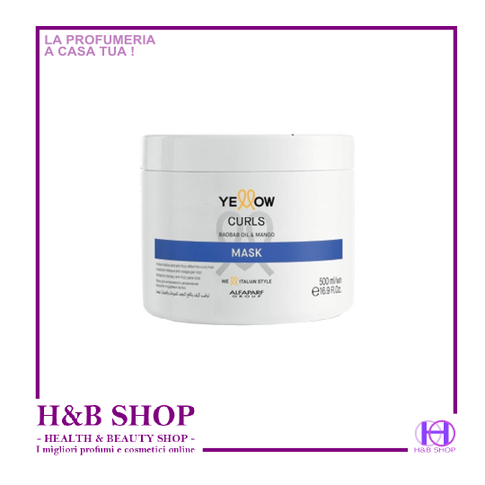 Alfaparf Yellow Curls Mask Baobab &amp; Mango 500 ml