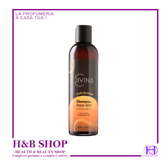 Divina Curly Summer Shampoo Doposole Rivitalizzante 250 ml.